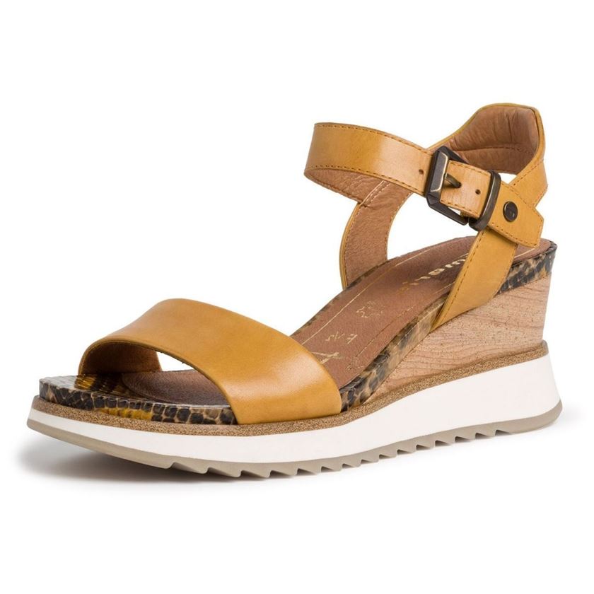 Tamaris femme nadjma jaune1193603_2 sur voshoes.com