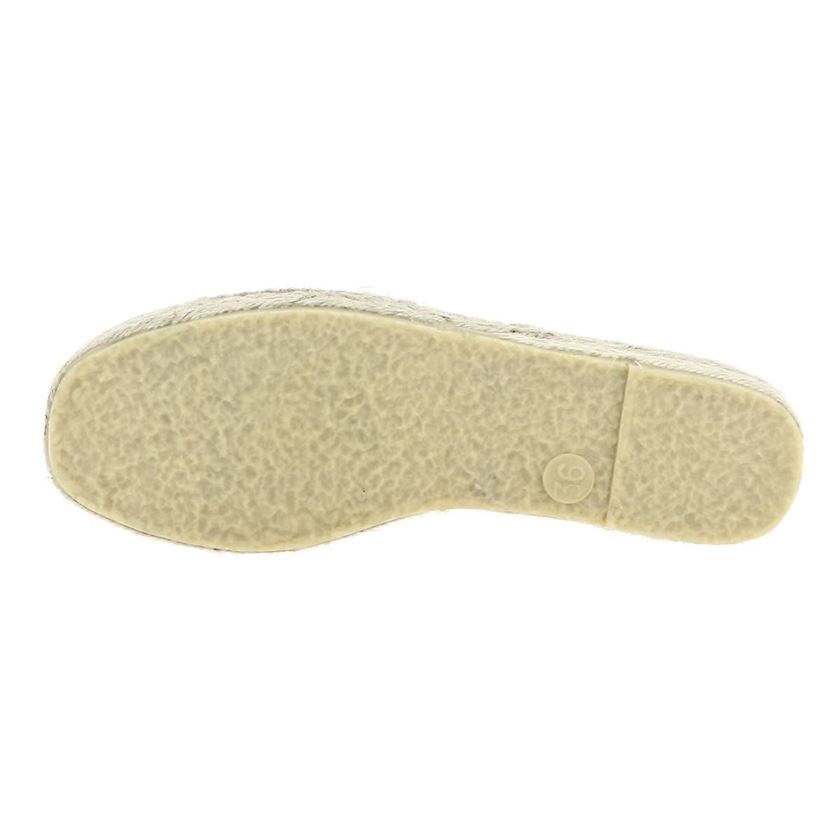 Maison de l espadrille femme espadrille elastiques blanc1237301_4 sur voshoes.com