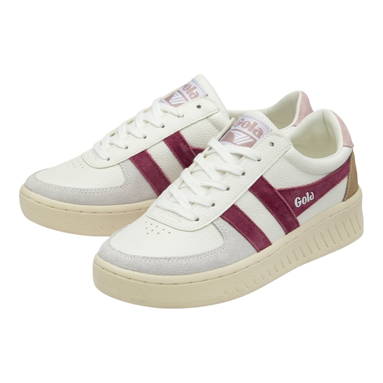 Gola femme grandslam trident blanc1281119_2 sur voshoes.com