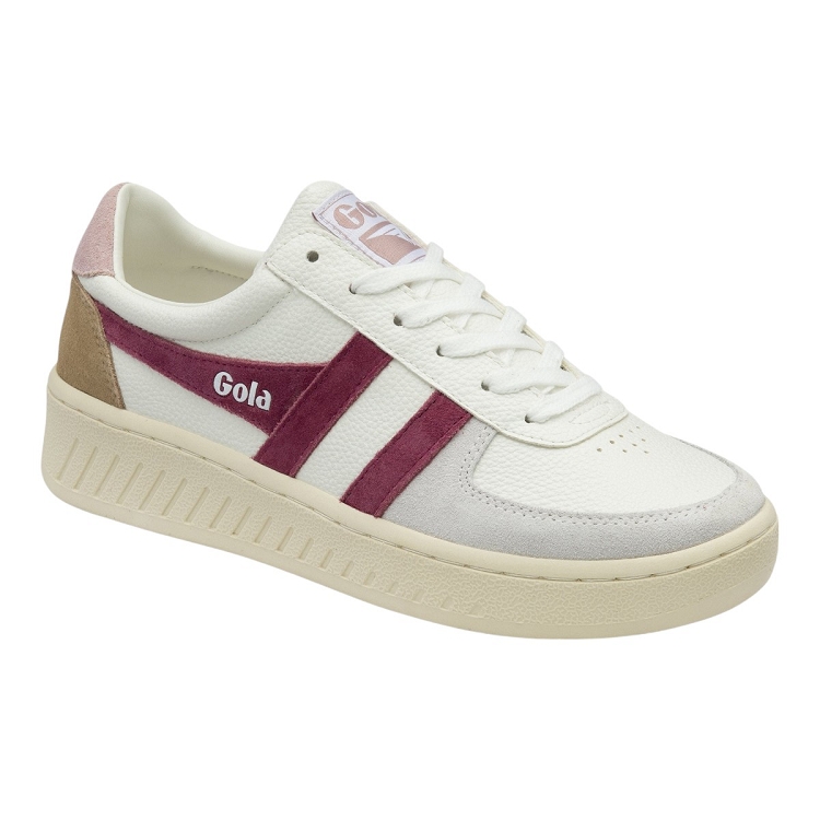 Gola femme grandslam trident blanc1281119_3 sur voshoes.com