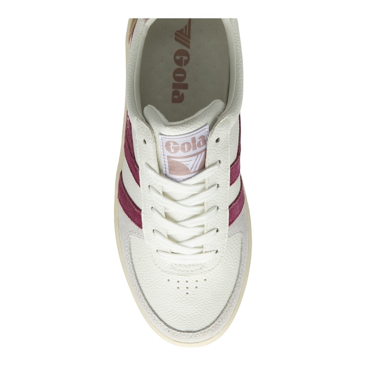 Gola femme grandslam trident blanc1281119_5 sur voshoes.com