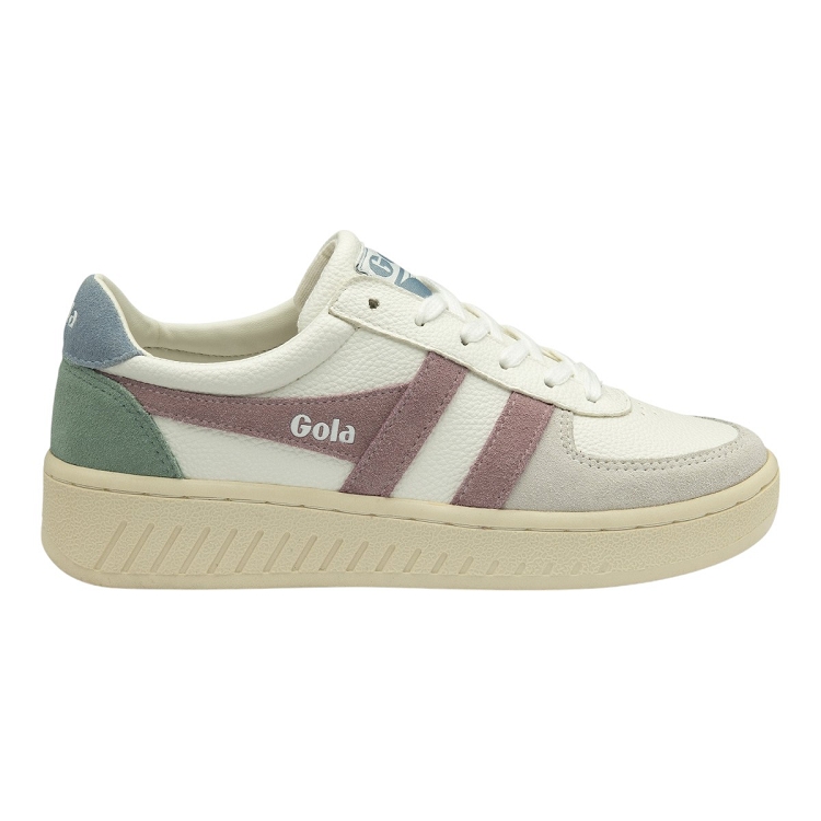 femme Gola femme grandslam trident blanc