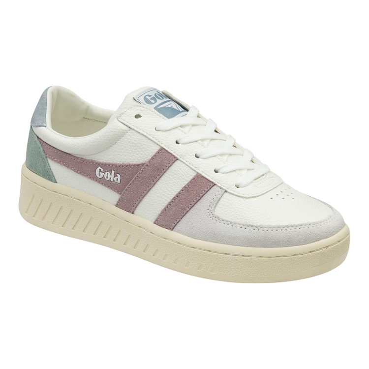 Gola femme grandslam trident blanc1281120_2 sur voshoes.com