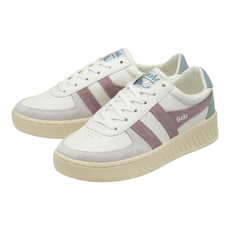 Gola femme grandslam trident blanc1281120_3 sur voshoes.com