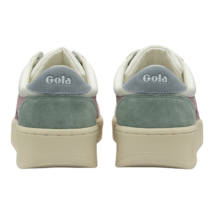 Gola femme grandslam trident blanc1281120_5 sur voshoes.com