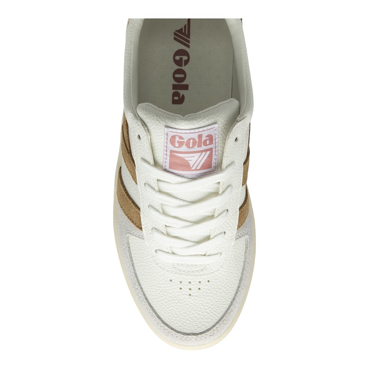 Gola femme grandslam trident blanc1281121_5 sur voshoes.com