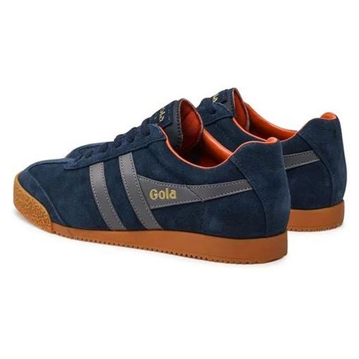 Gola homme harrier suede bleu1281415_4 sur voshoes.com