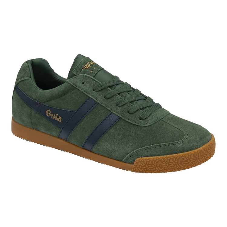 Gola homme harrier suede marron1281424_2 sur voshoes.com