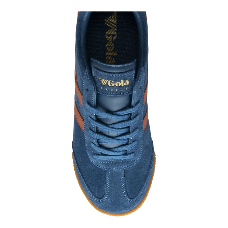 Gola homme harrier suede bleu1281425_5 sur voshoes.com