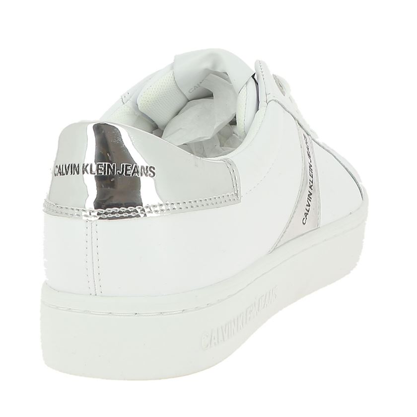 Calvin klein femme cupsole sneaker laceup blanc1327901_5 sur voshoes.com
