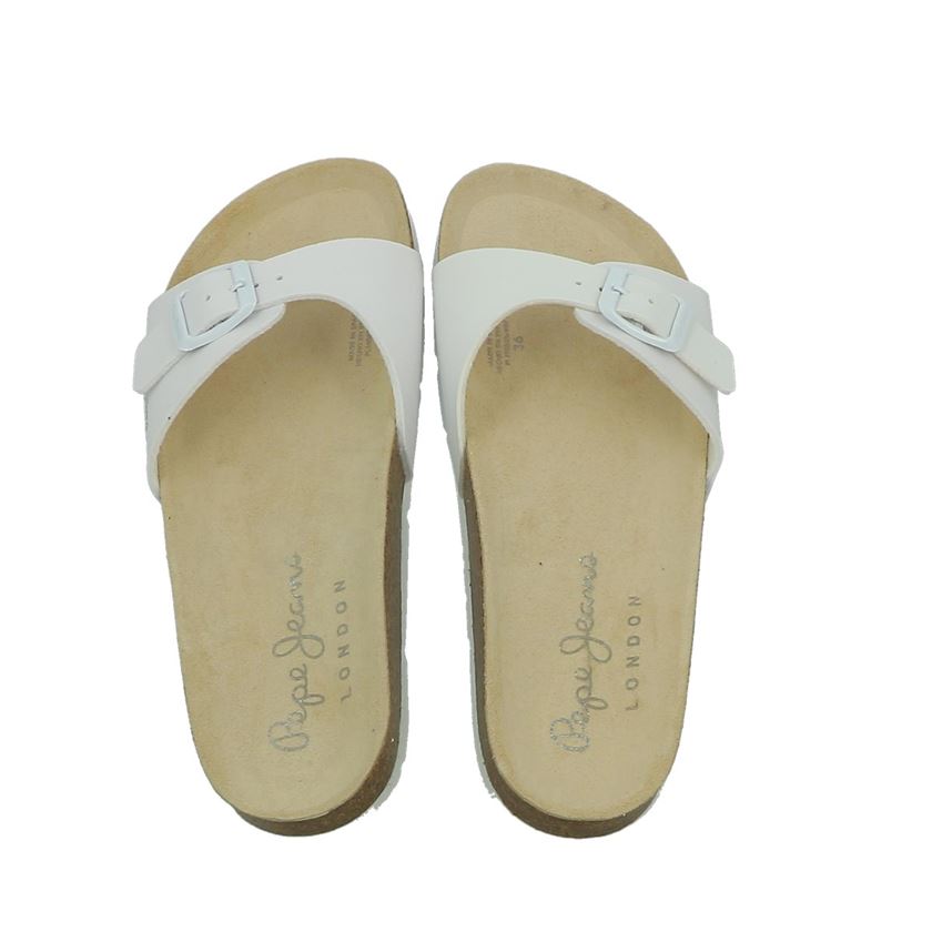 Pepe jeans femme oban ori lfr blanc1350701_4 sur voshoes.com