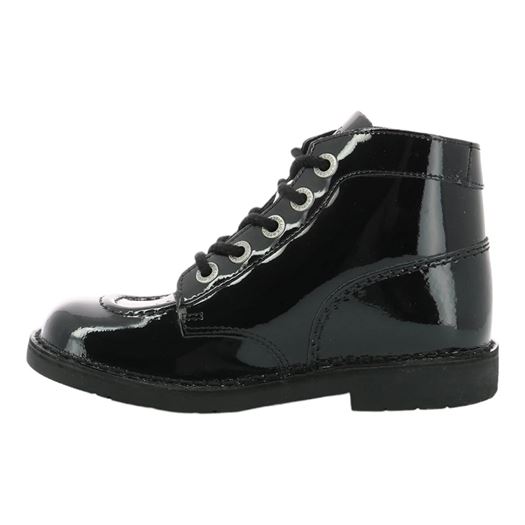 Kickers femme kick col noir1367501_3 sur voshoes.com