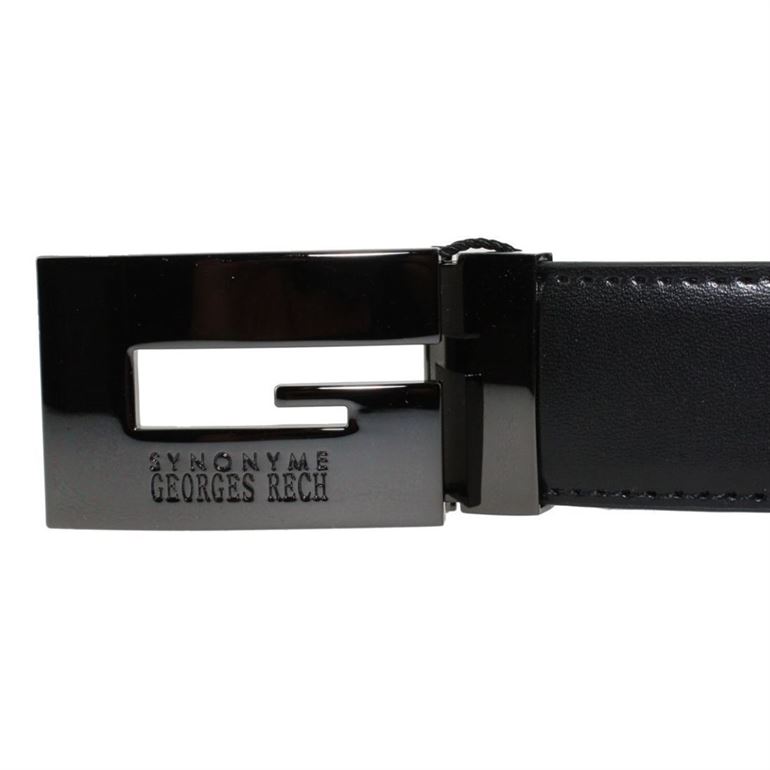 Georges rech homme ceinture noir1453501_2 sur voshoes.com