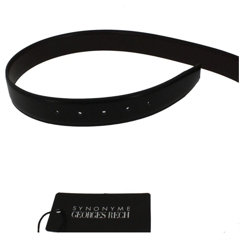 Georges rech homme ceinture noir1453501_3 sur voshoes.com