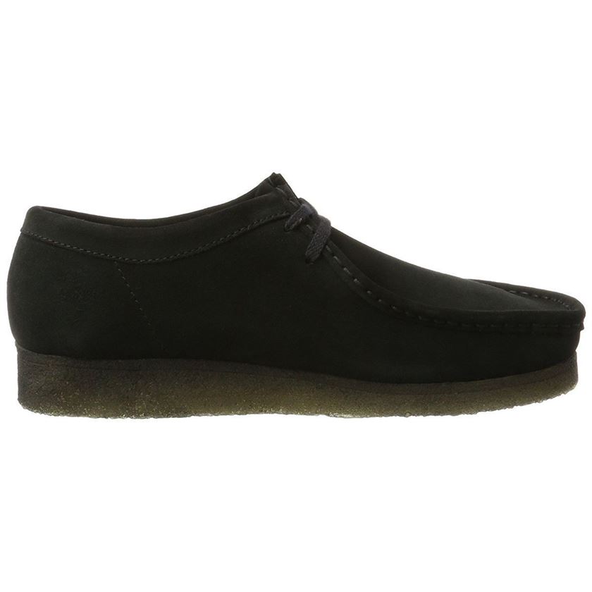 femme Clarks femme wallabee noir