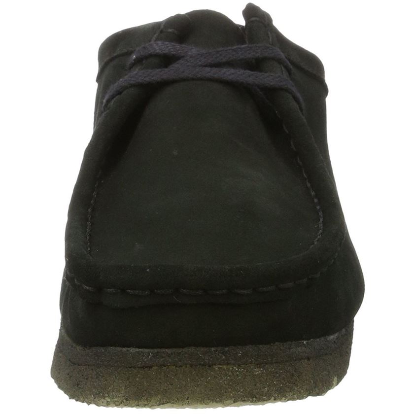 Clarks femme wallabee noir1513803_4 sur voshoes.com