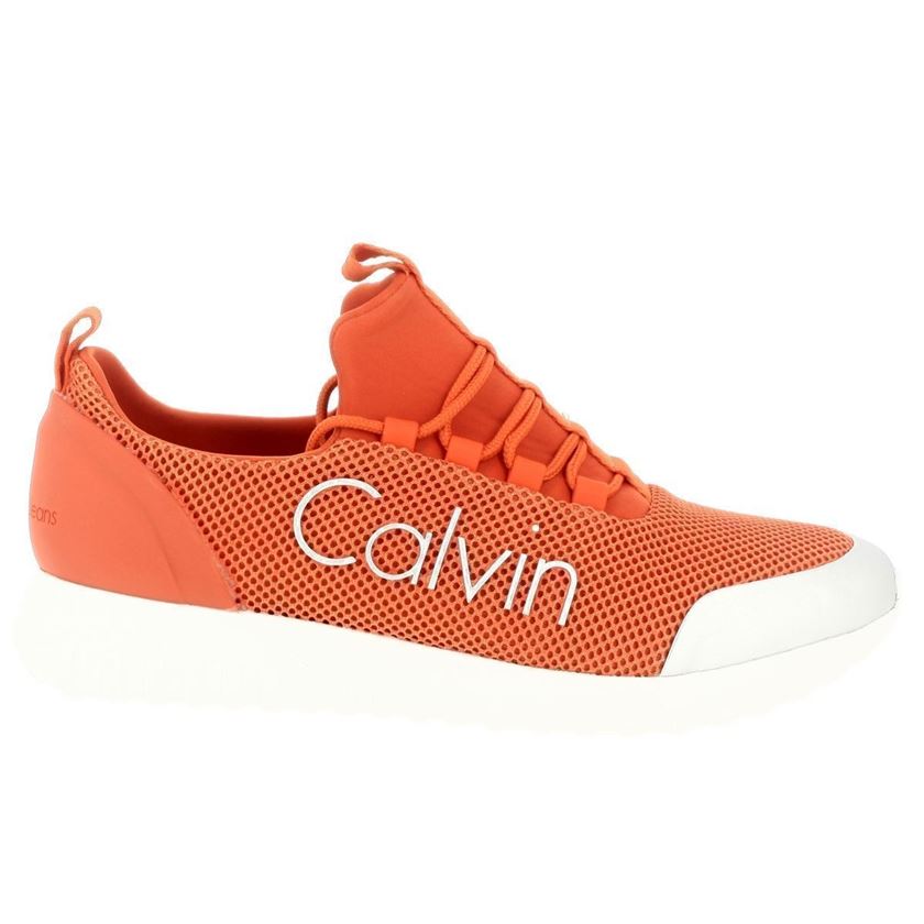 homme Calvin klein jeans homme ron orange