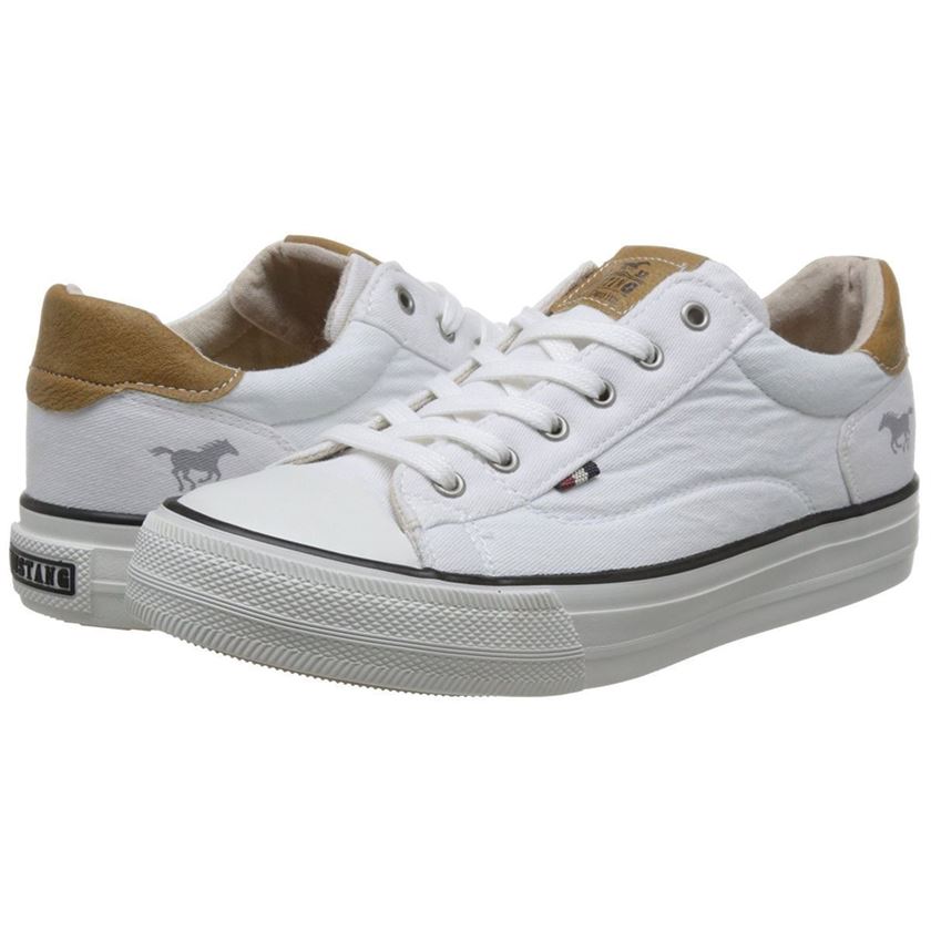 Mustang femme 1272 301 blanc1611203_5 sur voshoes.com