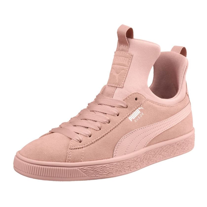 Puma femme w. suede fierce rose1615201_2 sur voshoes.com