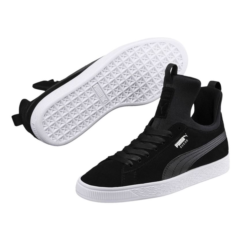 Puma femme w. suede fierce noir1615202_3 sur voshoes.com