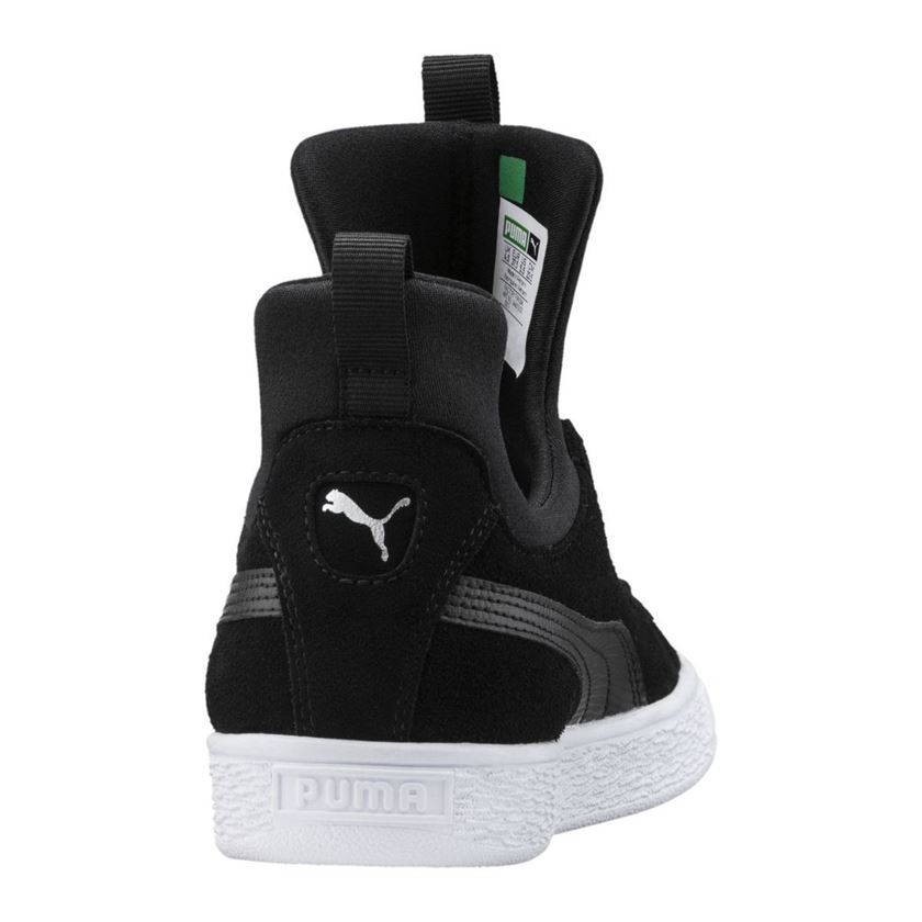 Puma femme w. suede fierce noir1615202_4 sur voshoes.com