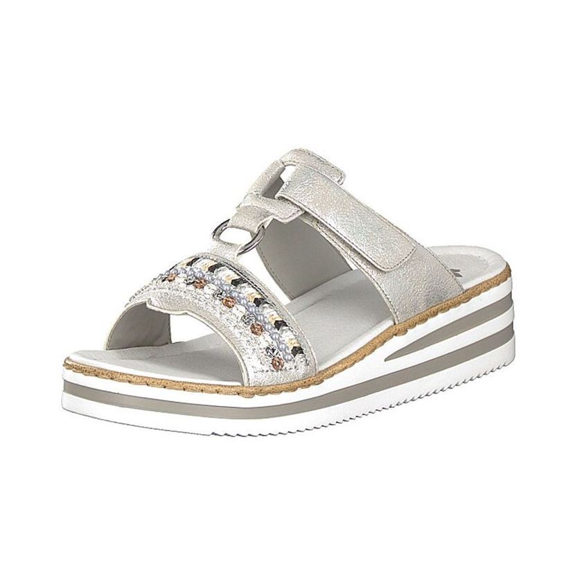 Rieker femme fog argent1721901_2 sur voshoes.com