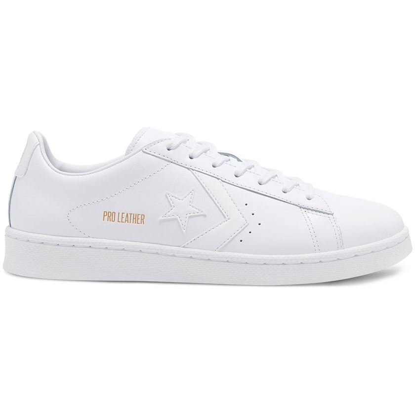 homme Converse homme pro leather blanc