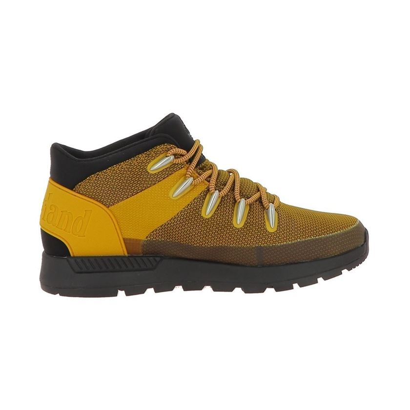 garcon Timberland garcon sprint trekker mid fabric jaune