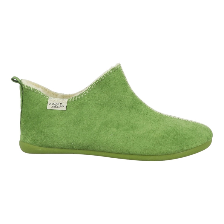 femme Maison de l espadrille femme bottillon laine vert