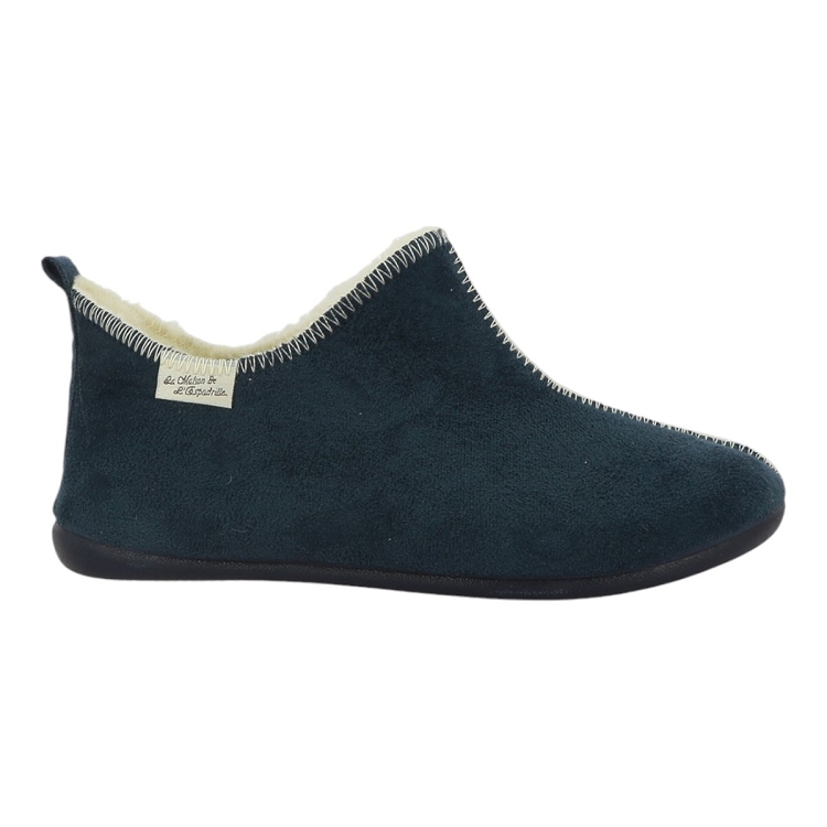 femme Maison de l espadrille femme bottillon laine bleu