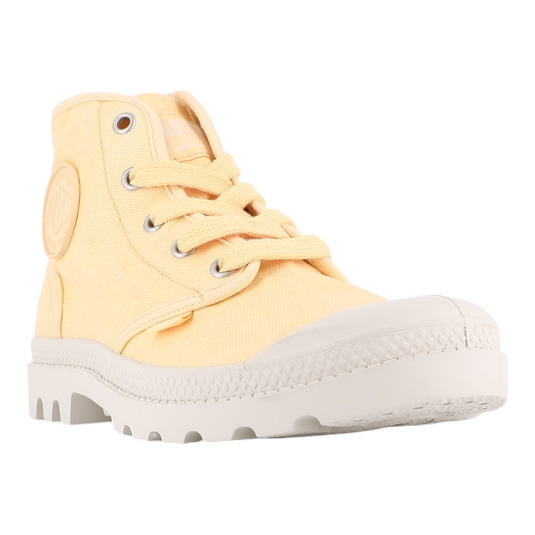 Palladium femme pampa hi jaune1860218_2 sur voshoes.com