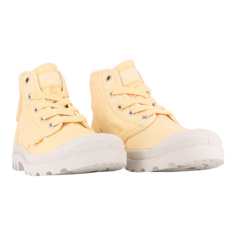 Palladium femme pampa hi jaune1860218_3 sur voshoes.com