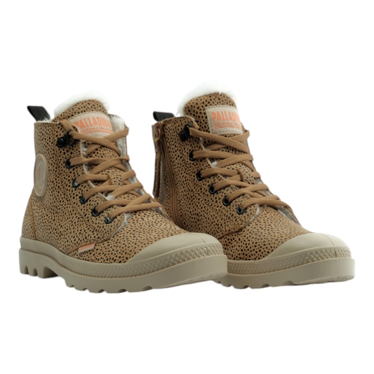 Palladium femme pampa hi zip wl beige1860509_3 sur voshoes.com