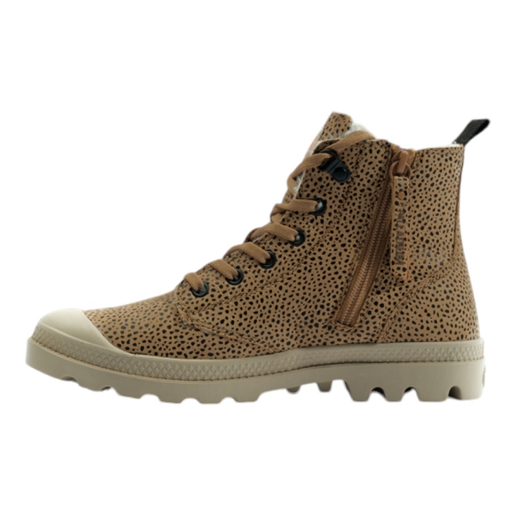 Palladium femme pampa hi zip wl beige1860509_4 sur voshoes.com