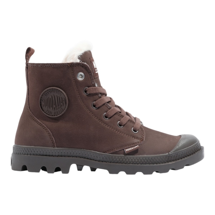 Palladium femme pampa hi zip wl marron1860511_6 sur voshoes.com