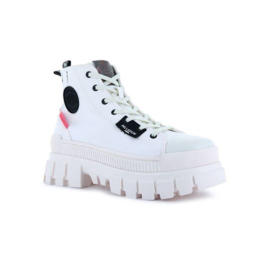 Palladium femme revolt hi tx blanc1862306_2 sur voshoes.com