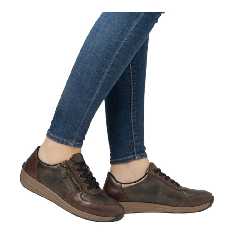 Rieker femme n1112 marron1927806_4 sur voshoes.com