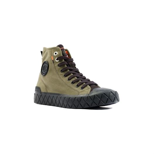 Palladium homme palla ace cvs mid vert1972614_2 sur voshoes.com