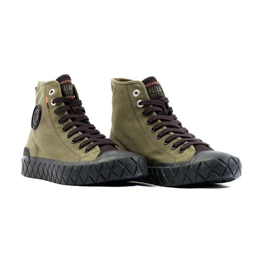 Palladium homme palla ace cvs mid vert1972614_3 sur voshoes.com