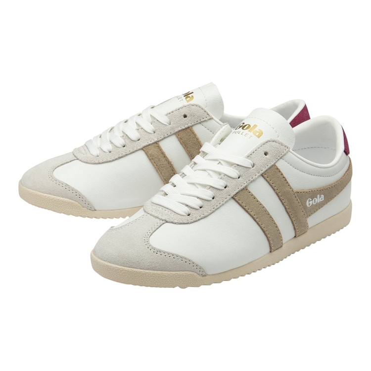 Gola femme bullet pure blanc1980507_3 sur voshoes.com