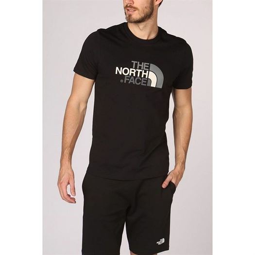 The north face homme easy tee m noir1991301_2 sur voshoes.com