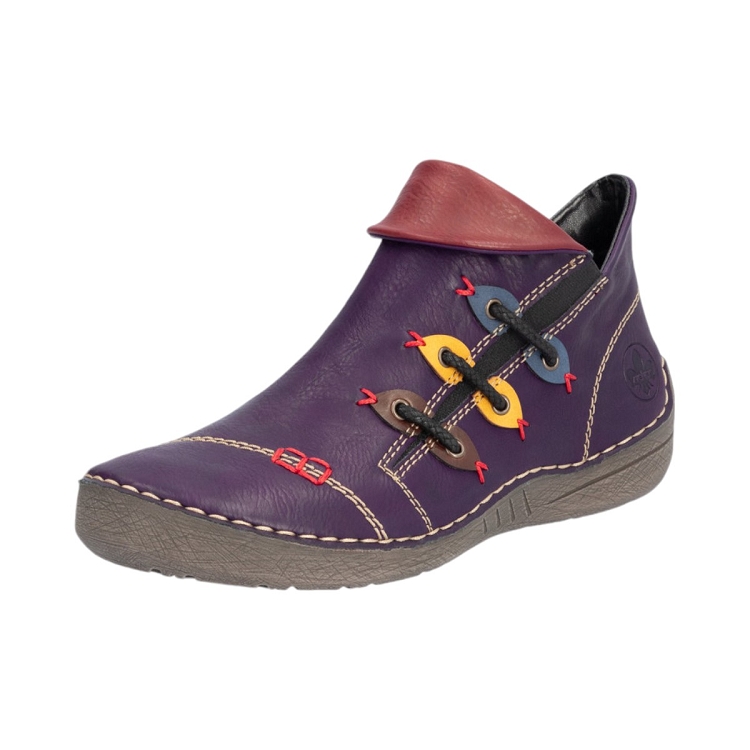 Rieker femme 72581 violet2022103_2 sur voshoes.com