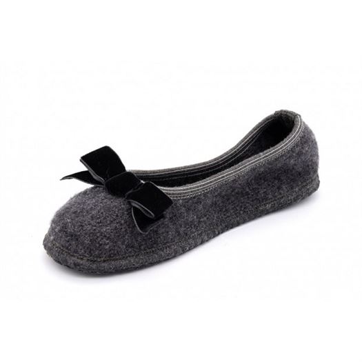 Haflinger femme slipper fiocco gris2036601_4 sur voshoes.com