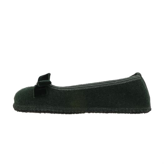 Haflinger femme slipper fiocco vert2036603_3 sur voshoes.com