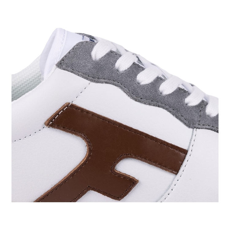 Faguo homme hazel  leather suede blanc2046202_4 sur voshoes.com