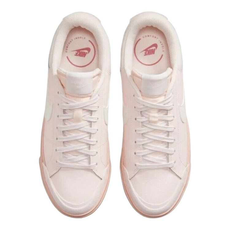 Nike femme wmns court legacy lift rose2060002_4 sur voshoes.com