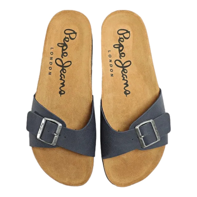 Pepe jeans homme bio single chicago bleu2095201_5 sur voshoes.com