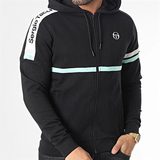 Sergio tacchini homme jura hoodie sweater bleu2114001_2 sur voshoes.com