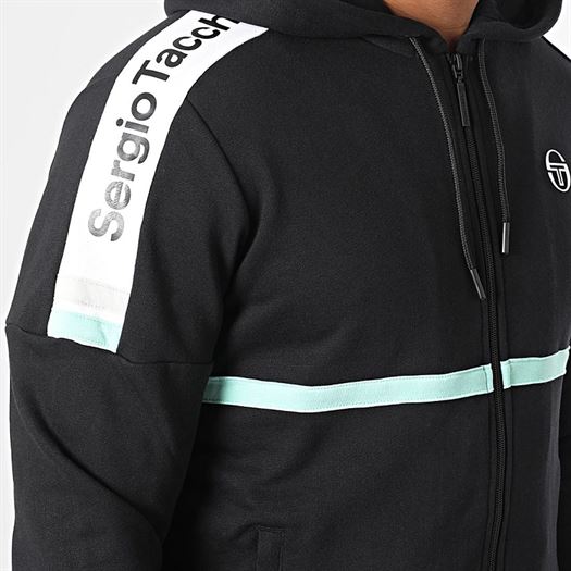 Sergio tacchini homme jura hoodie sweater bleu2114001_3 sur voshoes.com