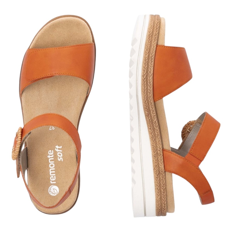 Remonte femme d0q52 orange2122207_4 sur voshoes.com